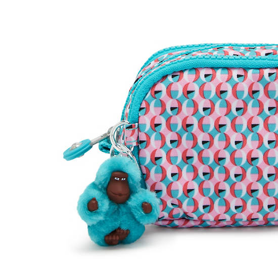 Plecaki Kipling Gitroy Klasyczne Printed Pencil Case Różowe | PL 1315OK